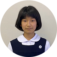 みんなの声 小学生 神澤 美羽さん 百合学院小学校4年